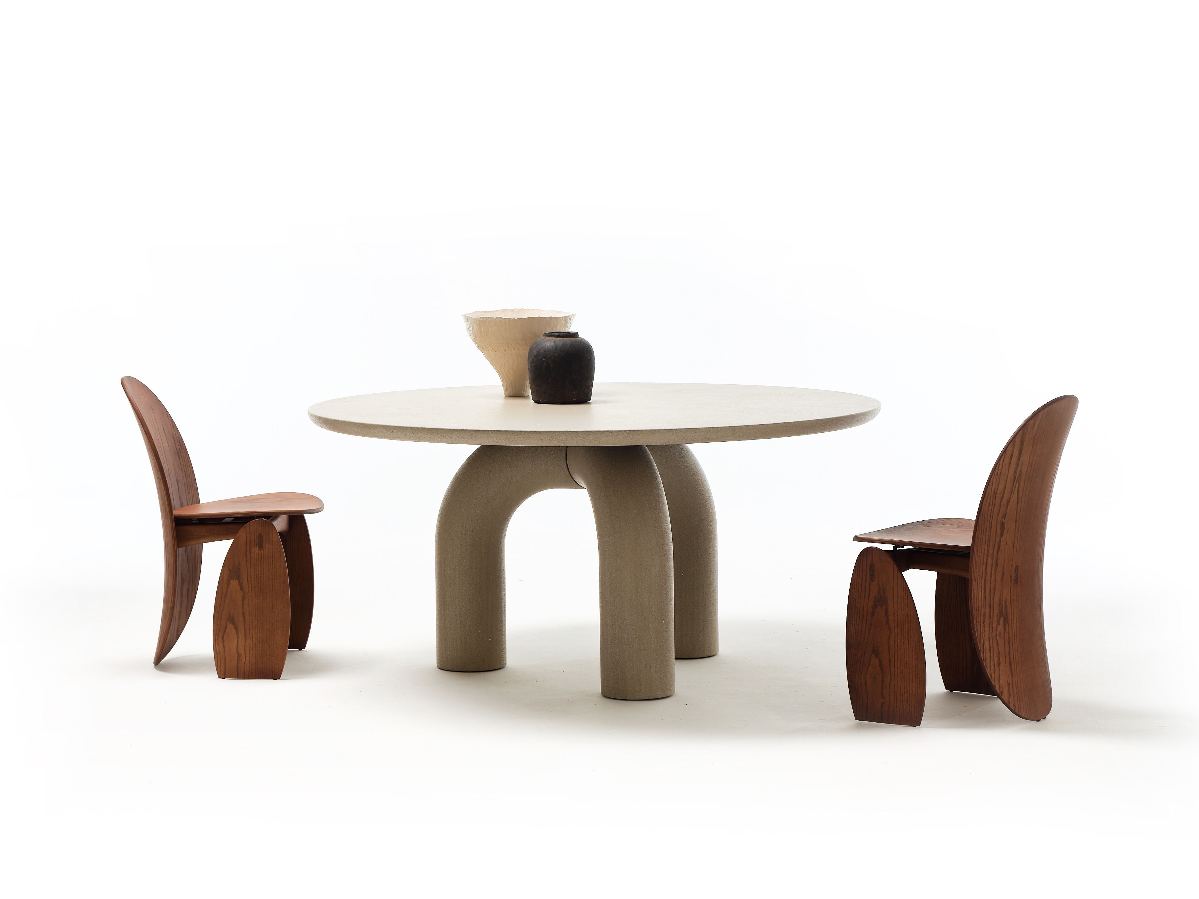 Деревянный стул без подлокотников Mogg Lunee ARCH-00106252 - Вид №2