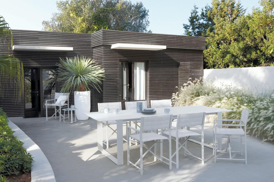 MNST242 Обеденный стол pwi white f8 212,5см x 107см Manutti Prato - Вид №11