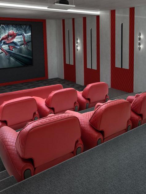 Tonino Lamborghini Casa Мягкое кожаное кресло для домашнего кинотеатра Imola sun-id-1396749 - Вид №2