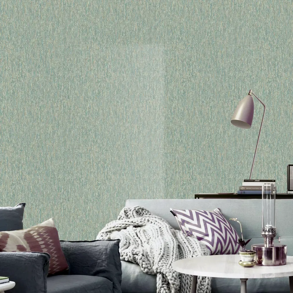 Обои флизелиновые Erismann Natural Silence зелёные 1.06 м 5283-19 STLM-2124003 - Вид №2