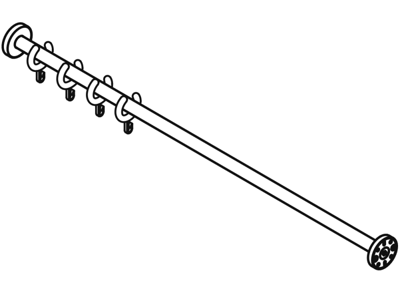 900.34.40040 Карниз HEWI System 900 - Вид №2
