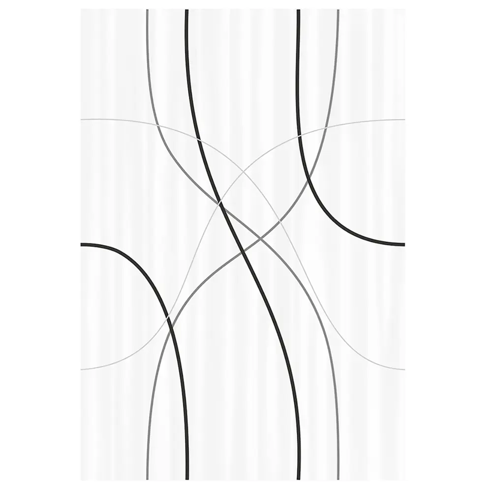 Плитка настенная Керамин Аляска 7Д 40x27.5 см 1.65 м² цвет белый STLM-2057823 - Вид №1