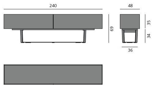 more Комод из дерева и стекла с ящиками Pero sun-id-1492601 - Вид №6