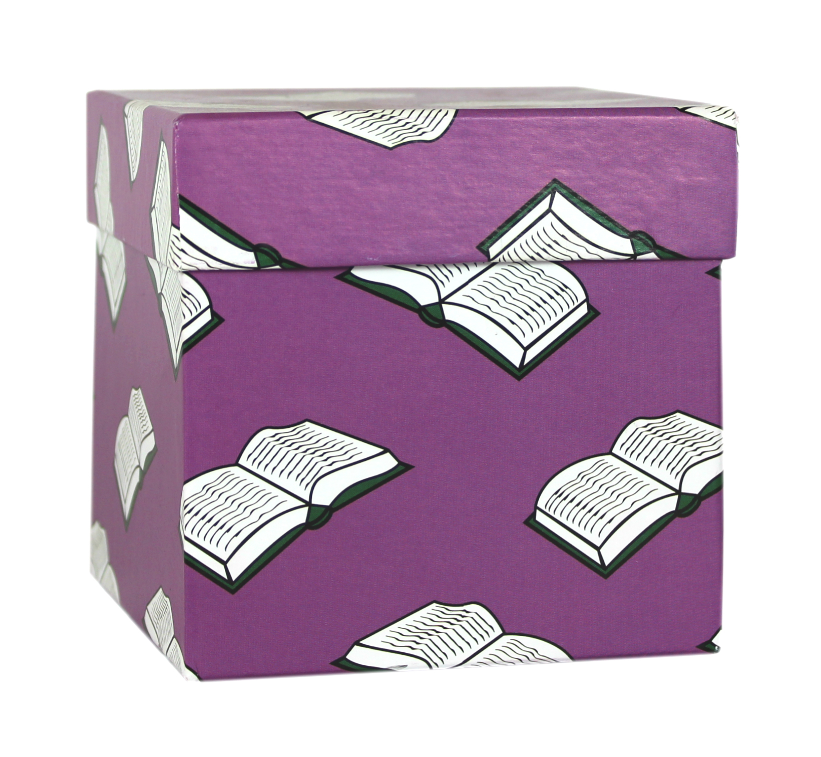 510520 Коробка подарочная "Книги", 10 х 10 х 10 см Santreyd 