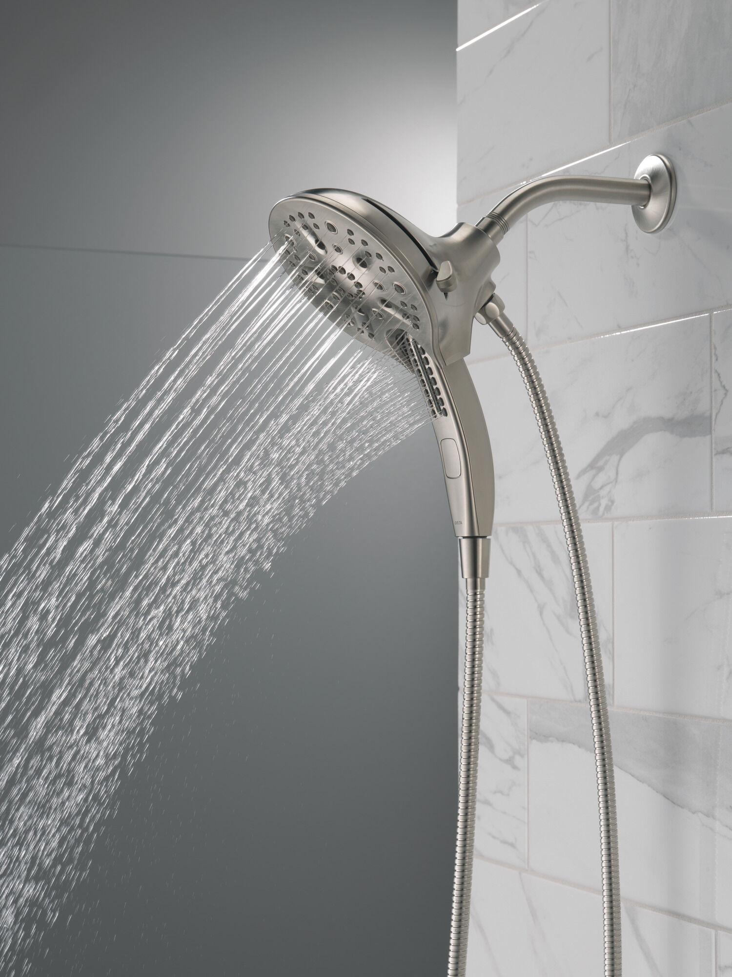 In2ition® H2Okinetic® Душ два в одном с 5 настройками Delta Faucet 58620-SS-PK - Вид №20