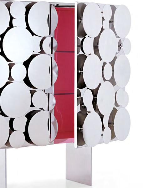 Opinion Ciatti Комод из нержавеющей стали с распашными дверцами Gagà sun-id-1468166 - Вид №1