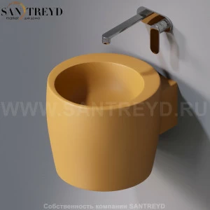 L102T0R0V1.133 Подвесная раковина настенная круглая A. e T. Italia SPOT