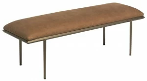 Shake Мягкая кожаная скамейка Prism