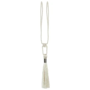 89337845 Подхват для штор Кисть 18050 52 см металл цвет белый STLM-1061185