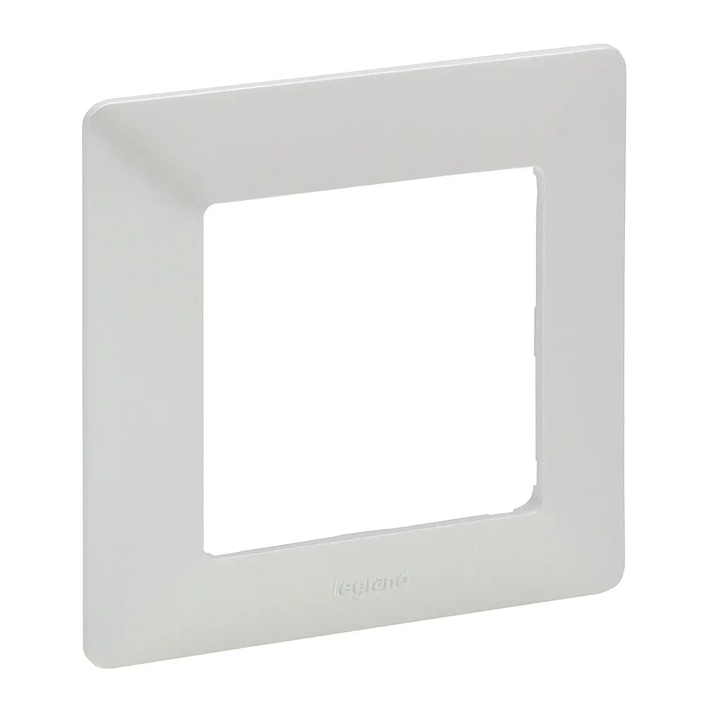 Рамка для розеток и выключателей Legrand VLN-L Жем 1 пост цвет белый Valena Life STLM-2122878 - Вид №1