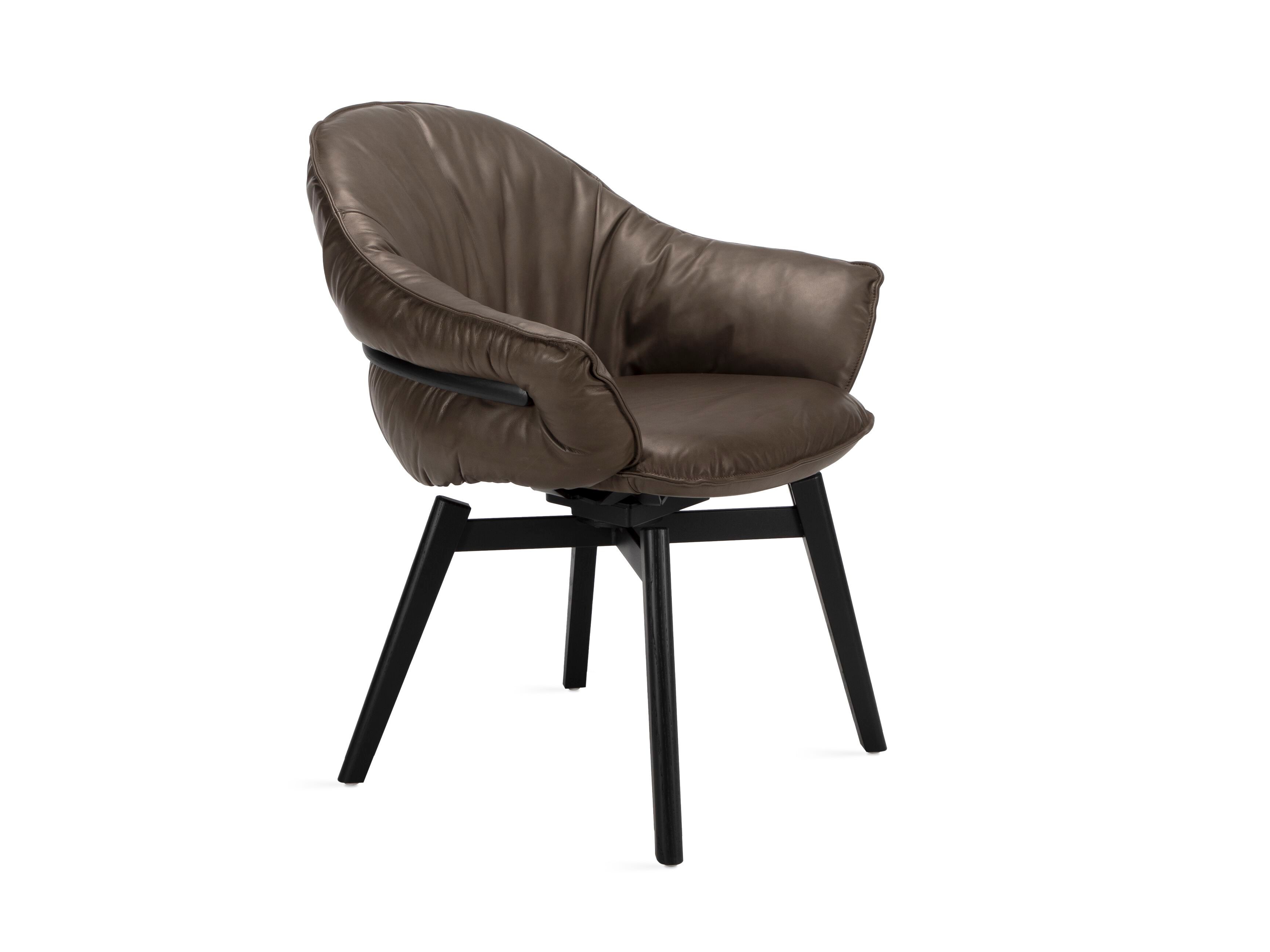 Кожаный мягкий стул с подлокотниками Freifrau Marie ARCH-00037914