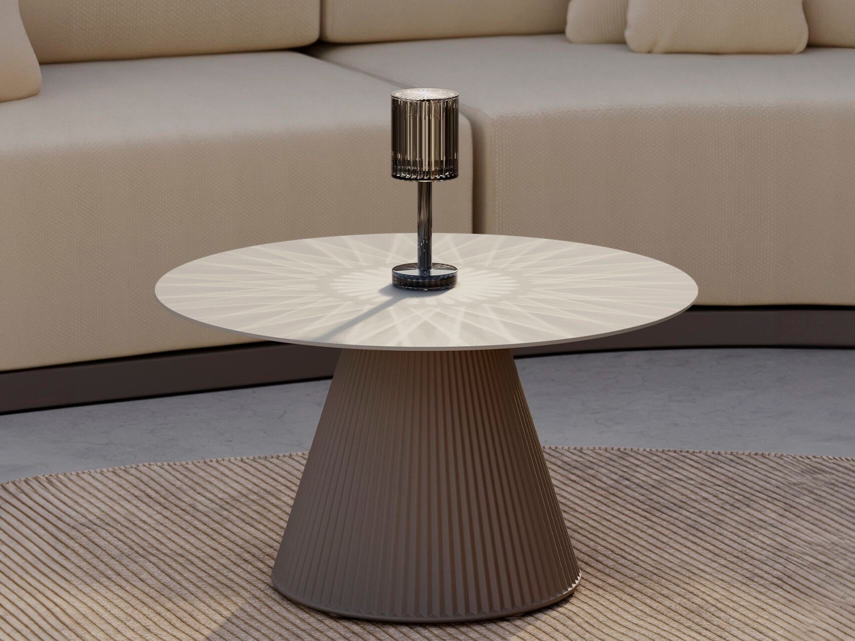 Стеклянная наружная настольная лампа Vondom ARCH-00132135 - Вид №6