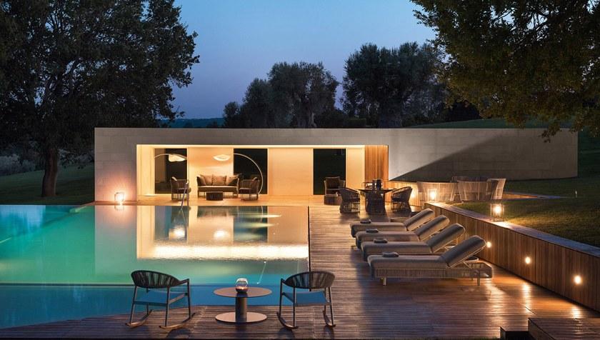 Varaschin Садовое кресло-качалка с подлокотниками Clever 229d - Вид №3