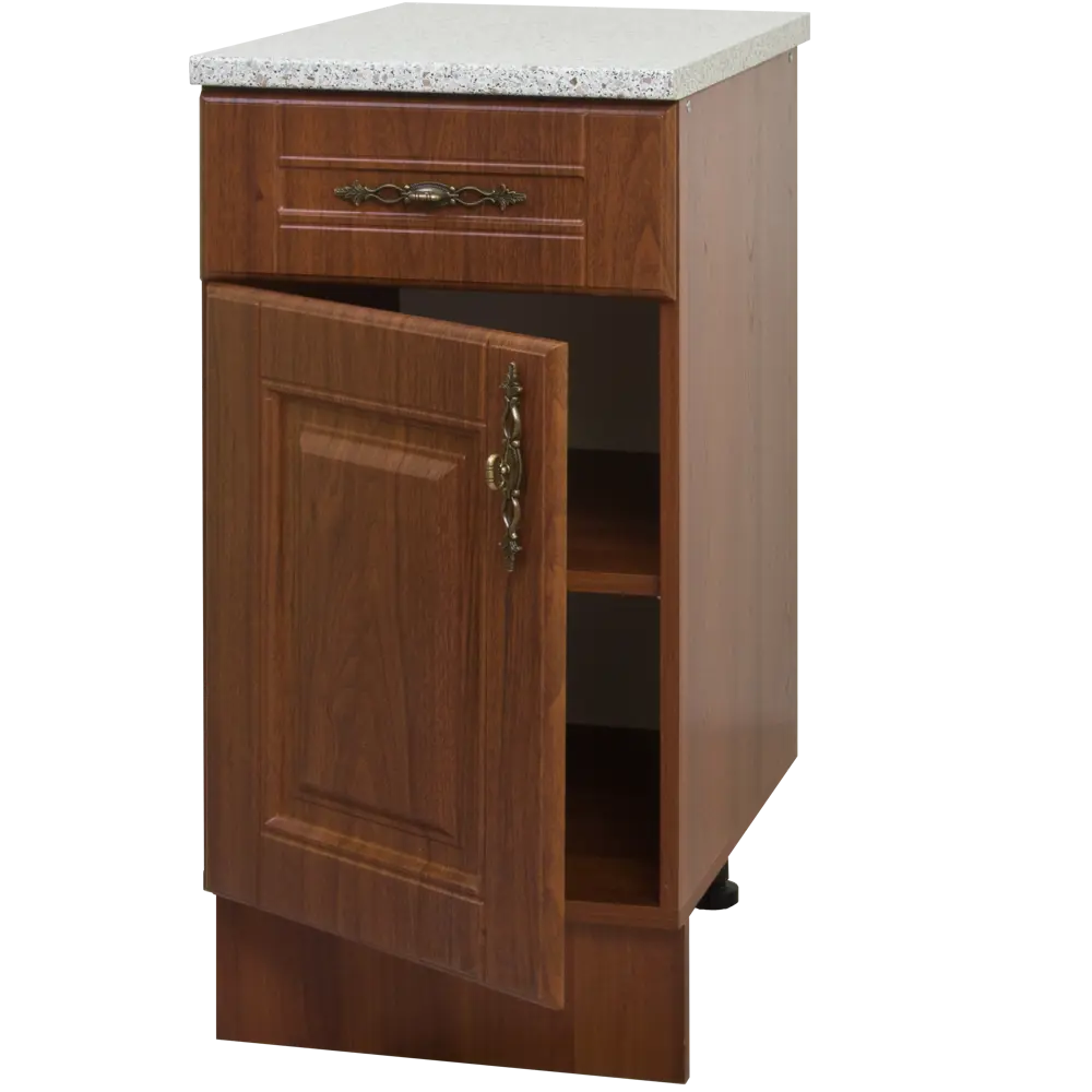 Шкаф напольный Орех с 1 ящиком 40x86x60 см ЛДСП цвет орех Santreyd STLM-2180469 - Вид №1
