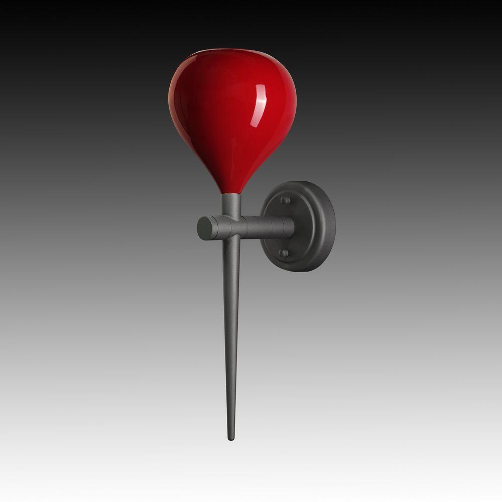 Бра Lightstar Forma 808652 LIGHTSTAR ОРИГИНАЛЬНЫЕ, ФАКЕЛ 078374 Красный;яркие  - Вид №2