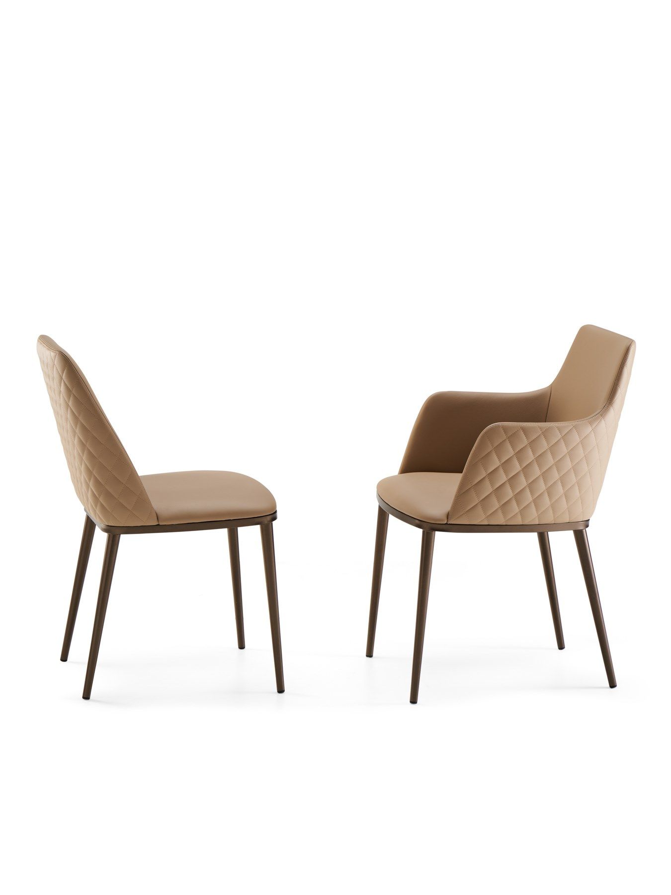 Кожаный мягкий стул с подлокотниками EFORMA Max ARCH-00042237 - Вид №4