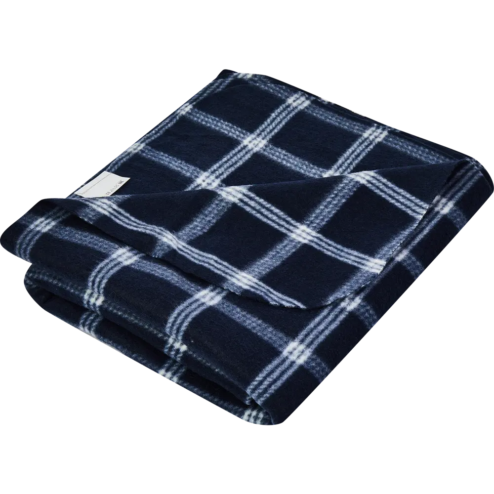 Плед Ness 130x170 см флис цвет серо-синий Ardenza STLM-2054844