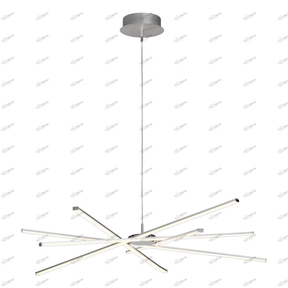 Подвесная светодиодная люстра Mantra Star Led 5911 MANTRA ДИЗАЙНЕРСКИЕ, STAR LED 088318 Серебро 