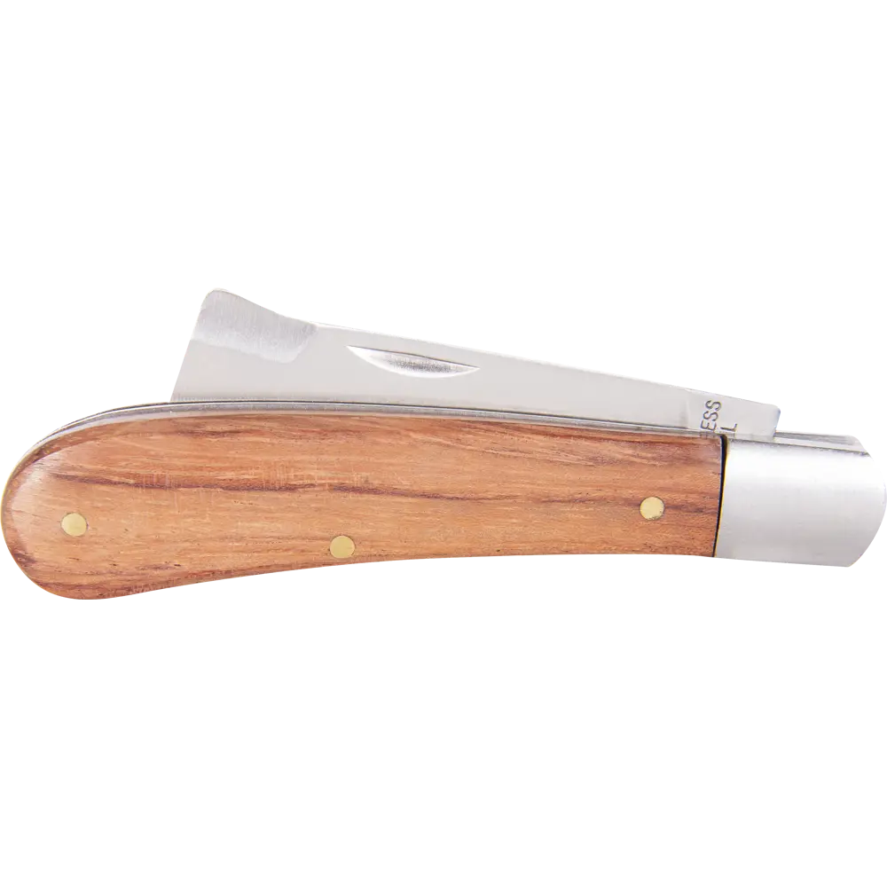 Нож прививочный «Дачная соната» НП-1 17 см нержавеющая сталь Santreyd STLM-2177037 - Вид №1