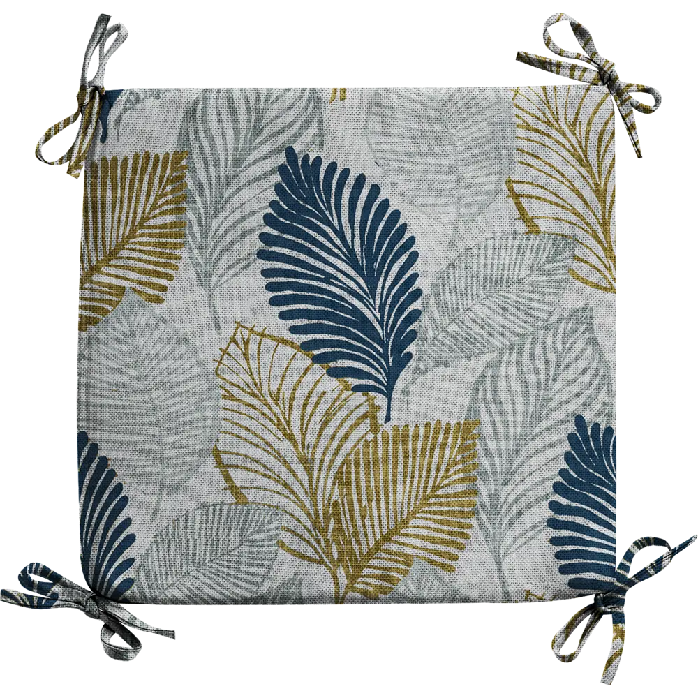 Галета на табурет «Листья» 35х35 см разноцветная LINEN WAY STLM-2147839