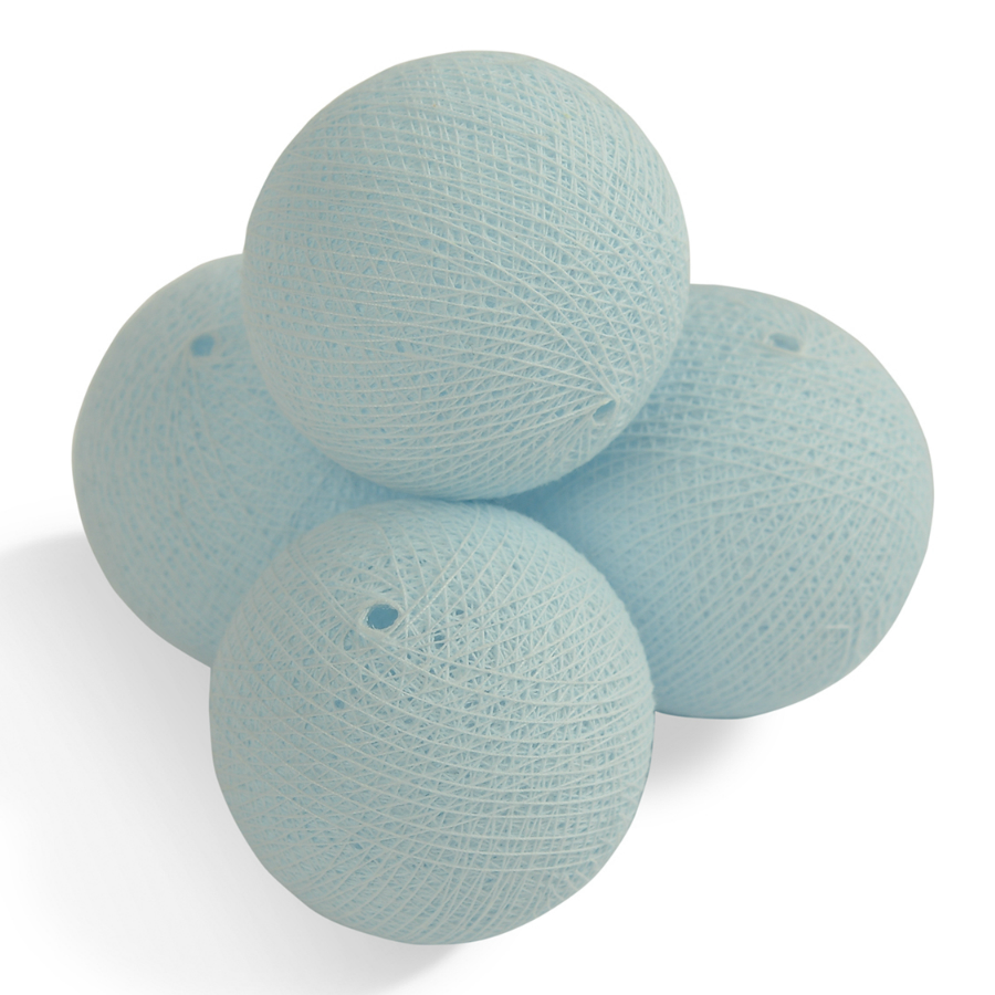 Хлопковый шарик, голубой пастель Lares&Penates SHBLUE2 - Вид №1