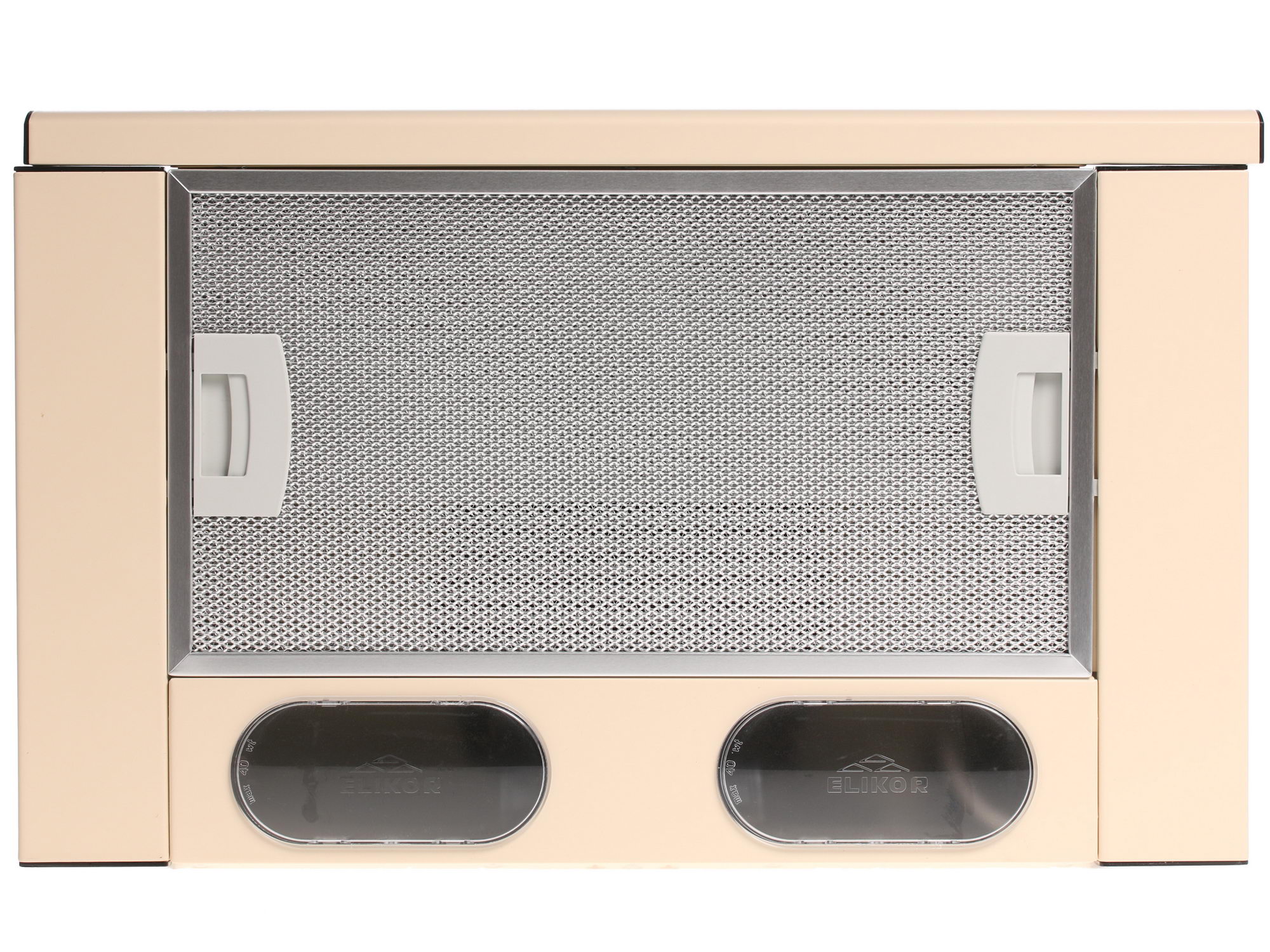 1024843 Вытяжка телескопическая ELIKOR Интегра 60П-400-В2Л бежевый/бежевый STDN-0146966 - Вид №4