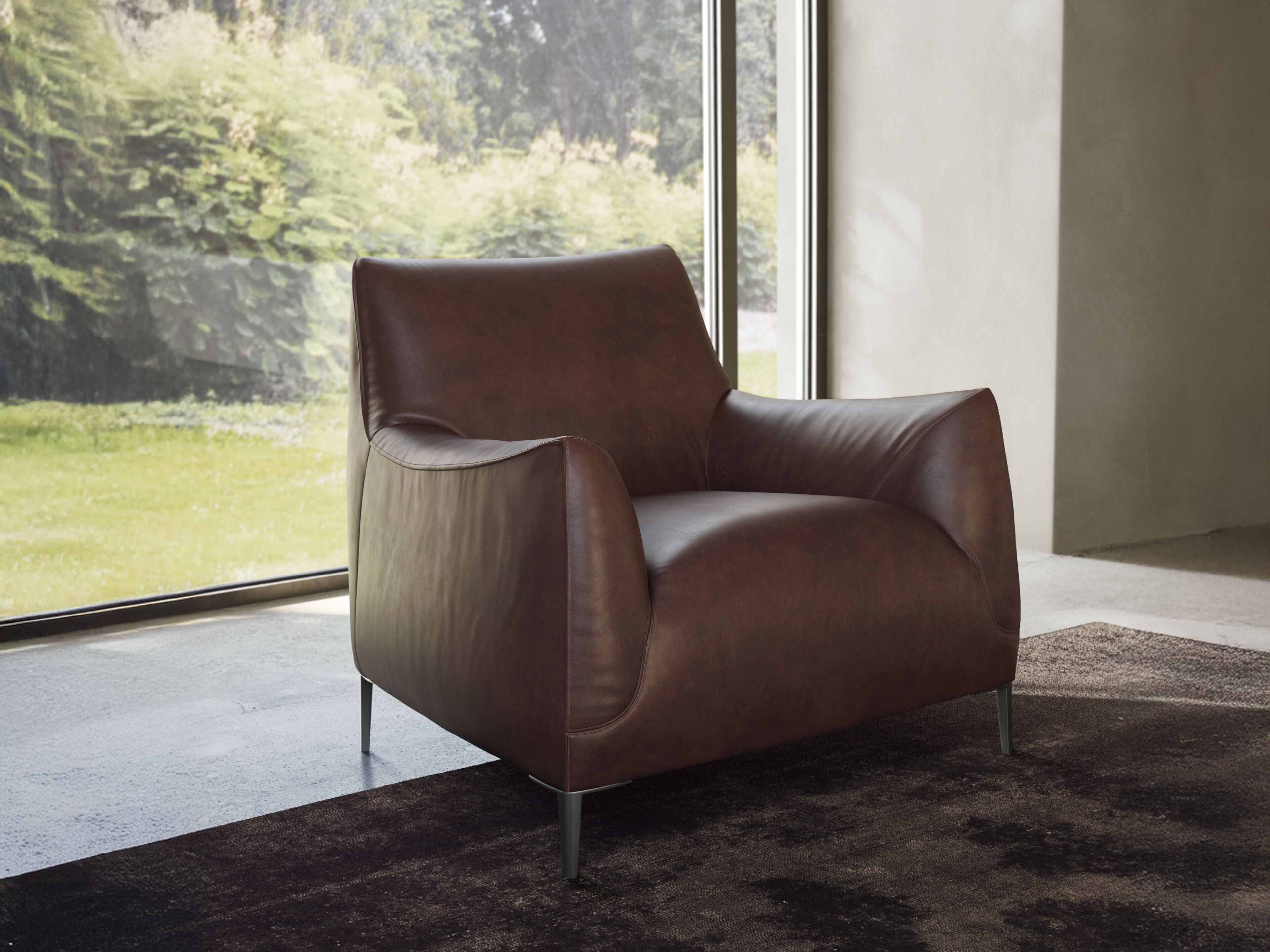 Тканевое кресло с подлокотниками Natuzzi Italia DOLLY ARCH-00059571 - Вид №2