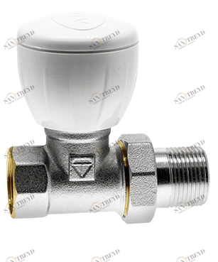 HLV-107008L.№.02 Радиаторный вентиль HLV 107008L 