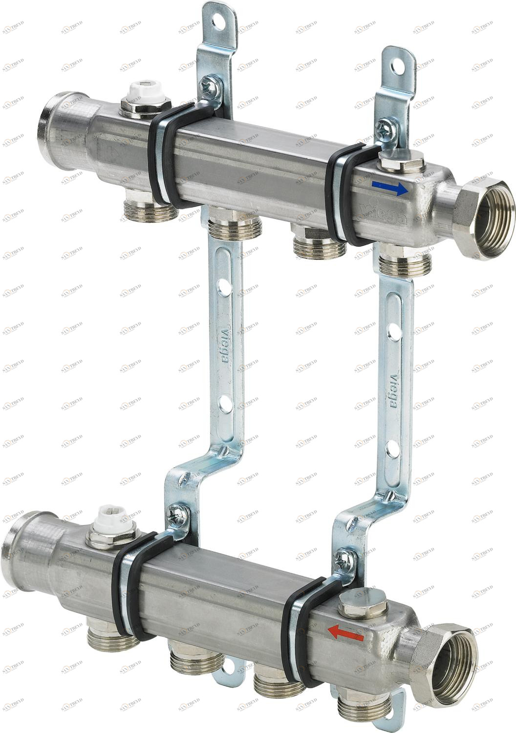 586 249 Модель 1078 Трубопроводные системы  Viega Smartpress  Коллекторы Santreyd 