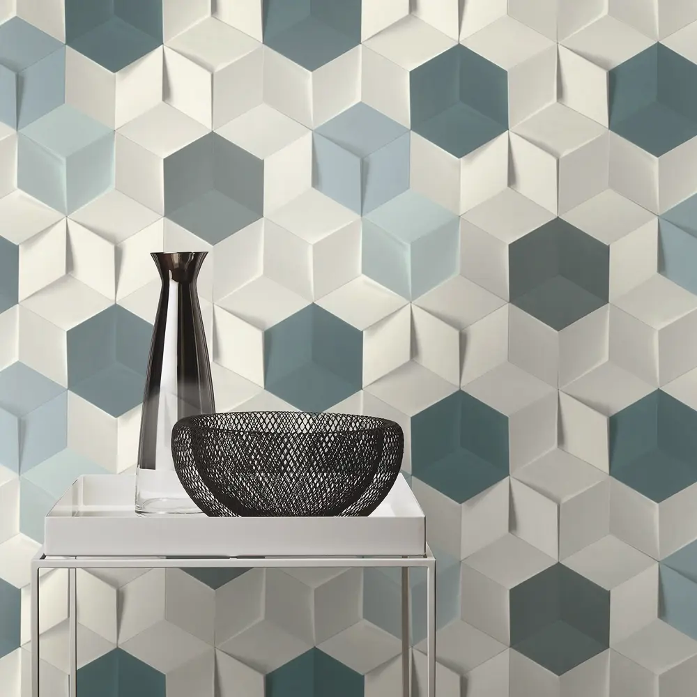 Обои флизелиновые Rasch Modern Art синие 0.53 м 622317 STLM-2146650 - Вид №1