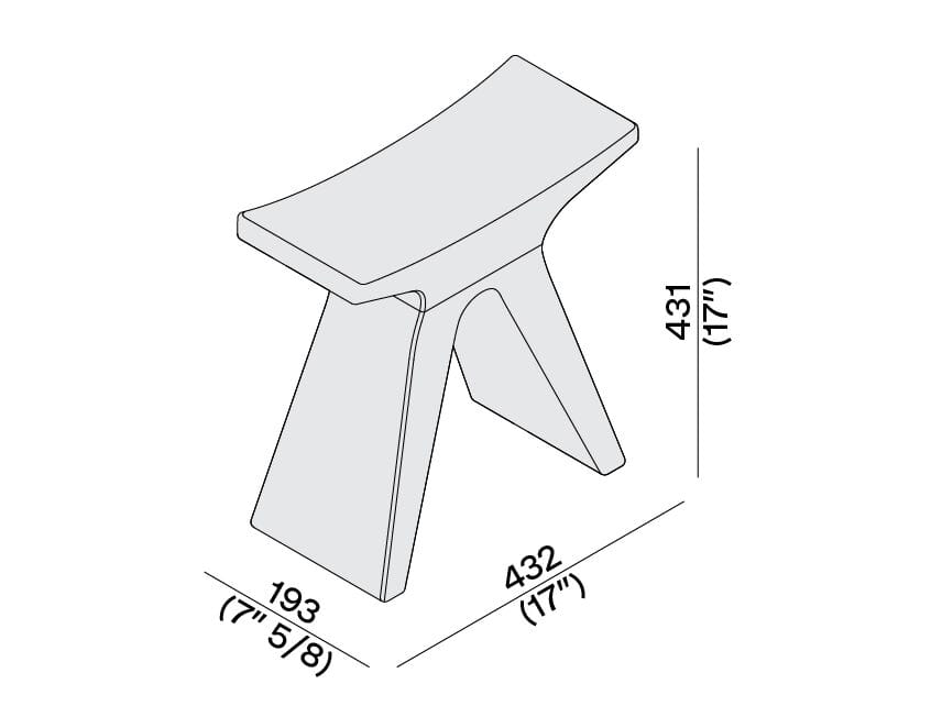 Низкий табурет из мрамора и дерева LUCE DI CARRARA PIGRECO ARCH-00066655 - Вид №6