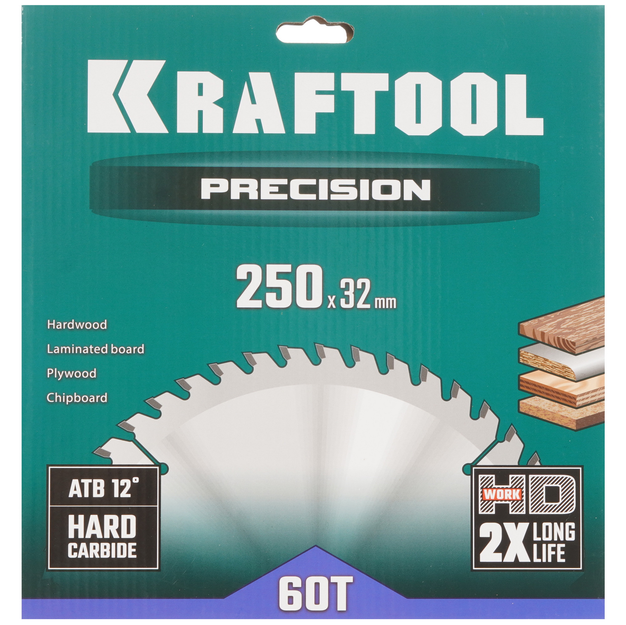 Диск пильный KRAFTOOL Precission 36952-250-32 9107962 STDN-0149118 - Вид №3