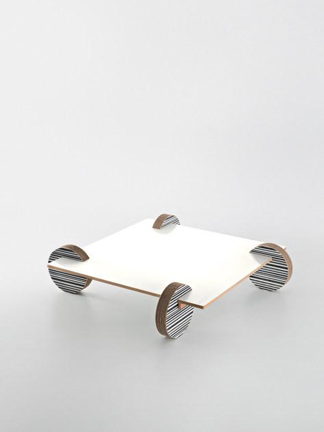 Staygreen Журнальный столик из крафт-бумаги на колесиках sun-id-1402576 - Вид №2