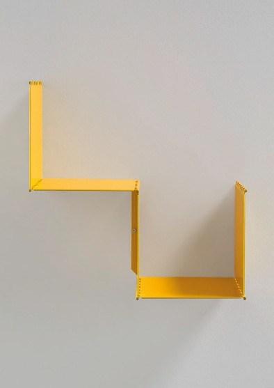 ZAVA Модульный настенный книжный шкаф из железа sun-id-1482214 - Вид №11