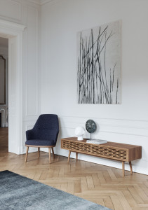 Тканевое кресло