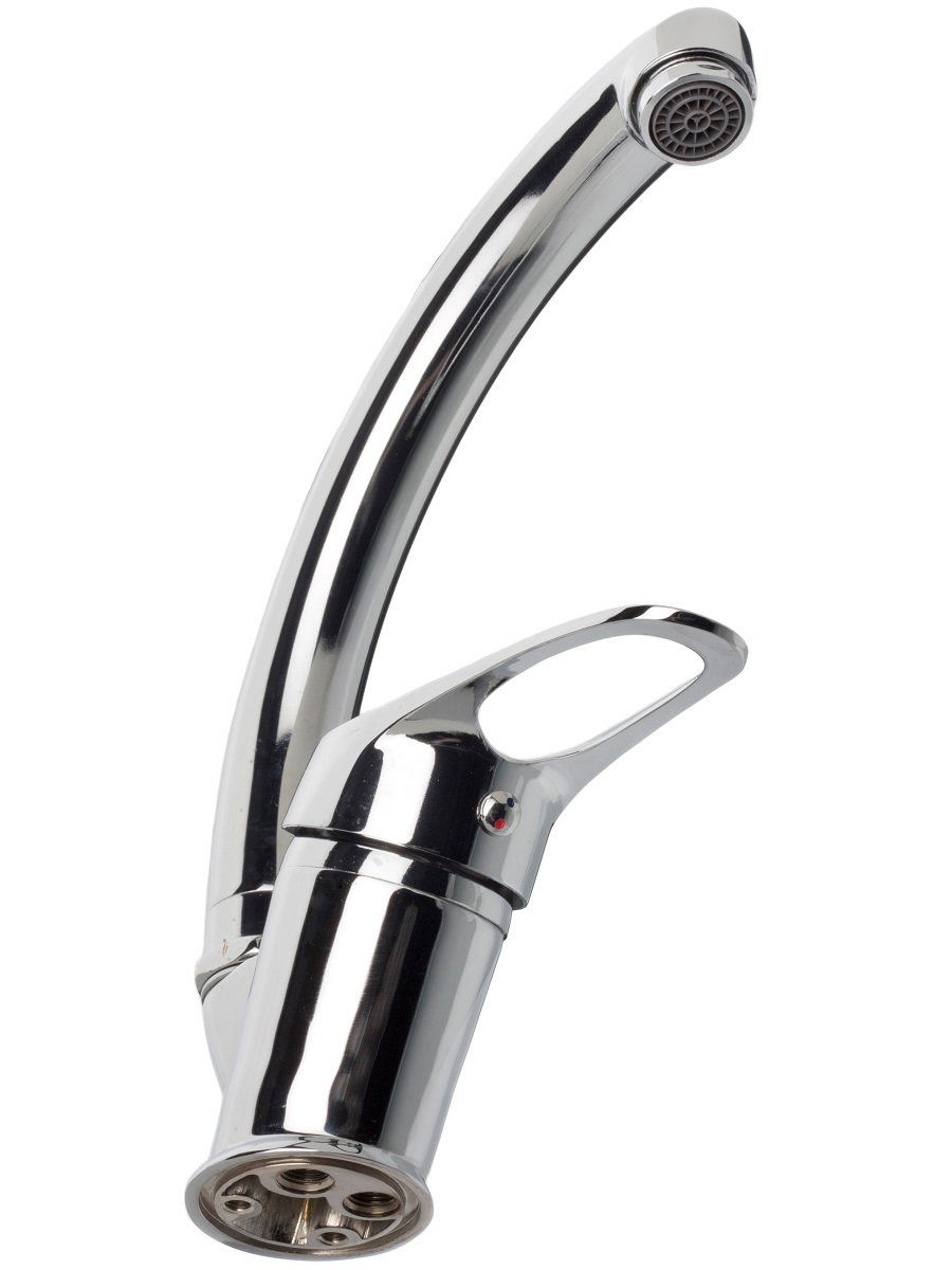 Смеситель для кухни Navako Wave хром NAVAKO 14018 - Вид №2