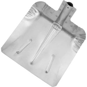 Лопата для уборки снега 47.5x38 см алюминий без черенка