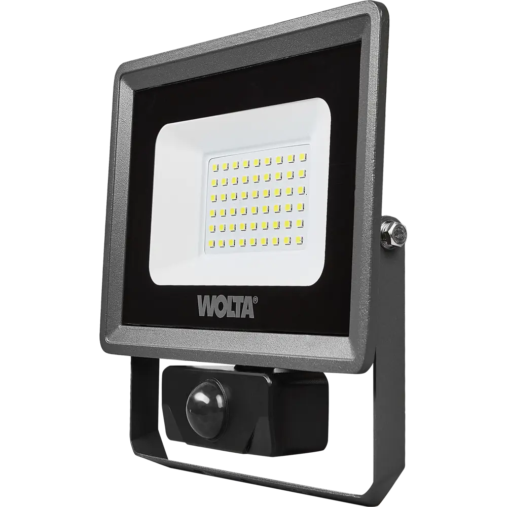 Wolta LED-прожектор с датчиком движения 50Вт для уличного освещения 89354371 STLM-0916164