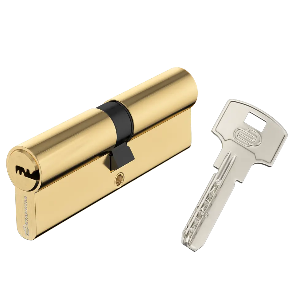 Цилиндр дверной Standers TTAL1-4545GD с защитой от взлома 82625317 STLM-0032191