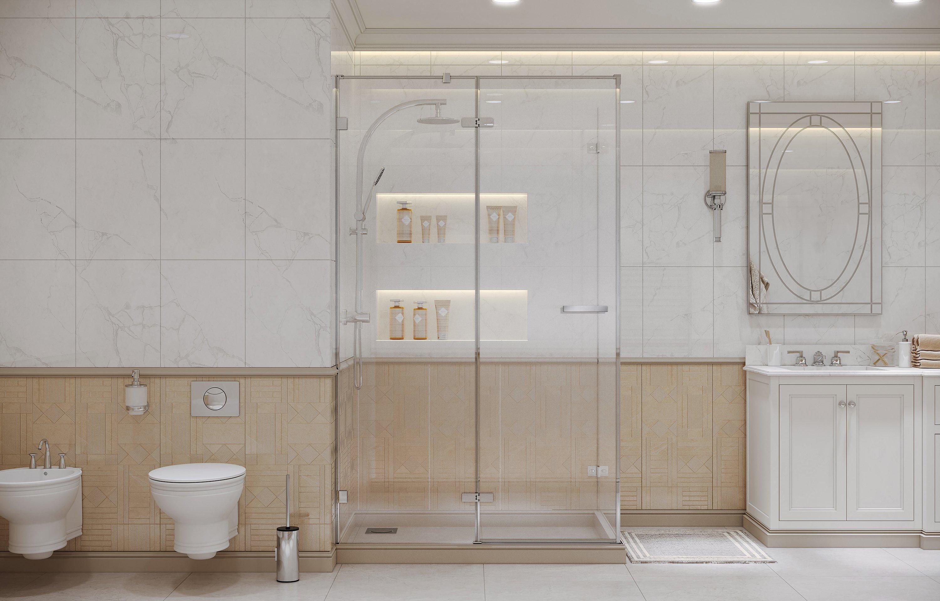 Душевое ограждение Ambassador Abner 10011104L (1200x900x2000), 1 место  - Вид №2