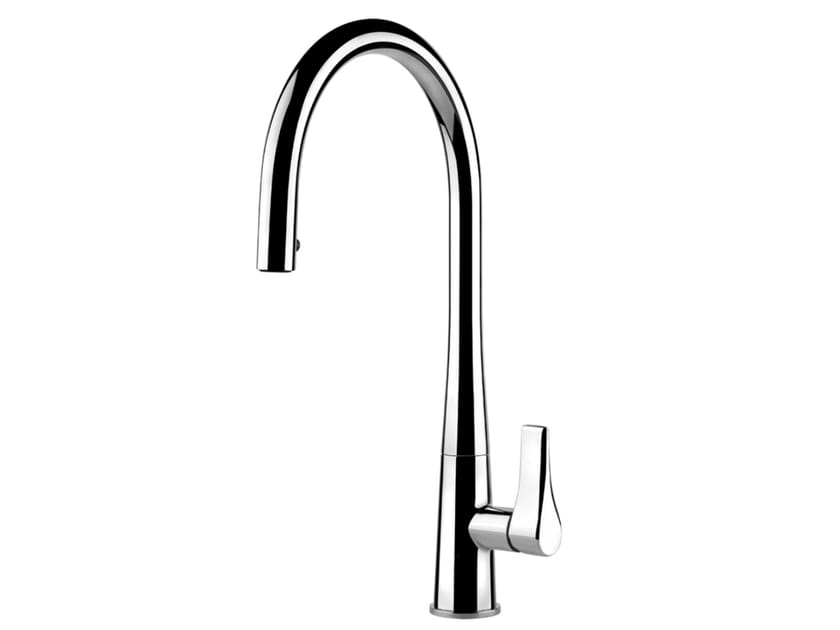 Смеситель для кухни из латуни со съемным ручным душем Gessi Proton ARCH-00060884