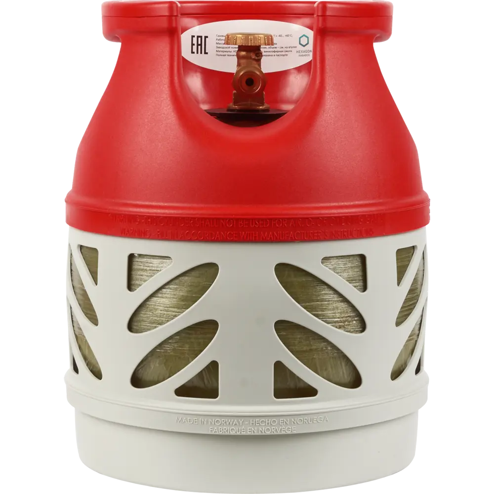 Газовый баллон Hexagon Ragasco композитный 12.5 л Santreyd STLM-2070771