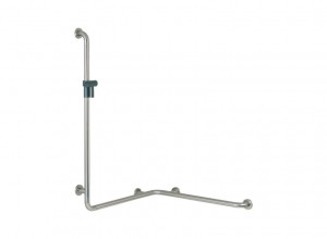 805.35.210R Поручень для душа с держателем для душа, правостороннее исполнение HEWI Greifen
