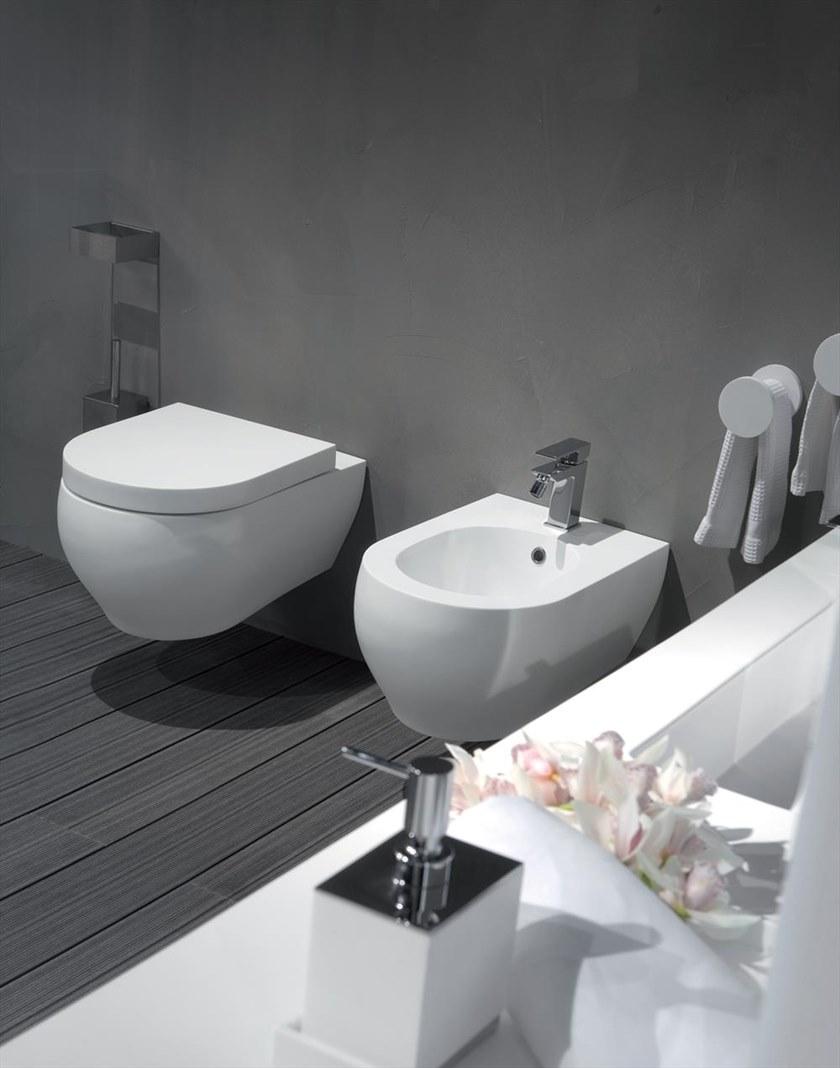 Подвесной унитаз настенный Белый Rifra  Италия sun-id-1365144 - Вид №4