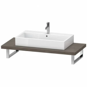 XL102C05151 X-Large Консоль для накладных раковин и встраиваемых умывальников Сосна коричневая, декор
