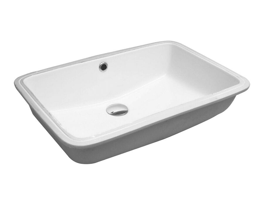 Керамическая прямоугольная встраиваемая раковина Olympia Ceramica RETTANGOLARE 57 ARCH-00103693
