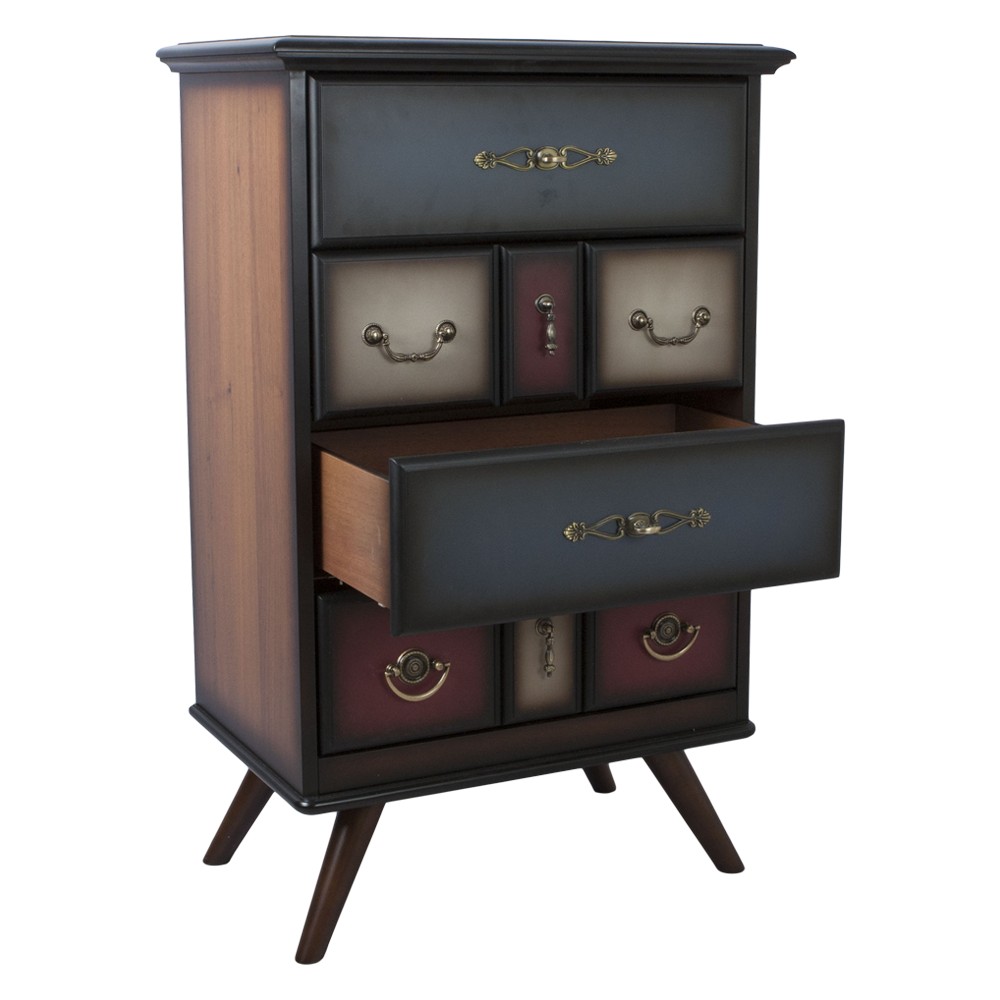 11530 Комод Пандора 1 Орех Mix BOGACHO 4627139502197 - Вид №3