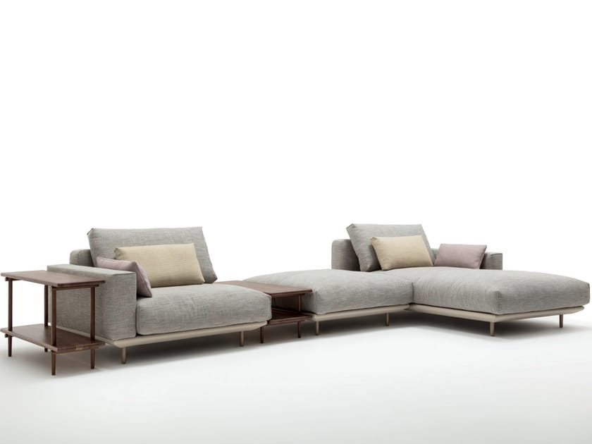 Тканевый диван с полуостровом Rolf Benz ROLF BENZ 530 VOLO ARCH-00020016