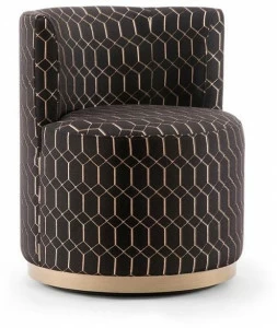 Tirolo Вращающееся кресло из ткани Charlotte 057 p g