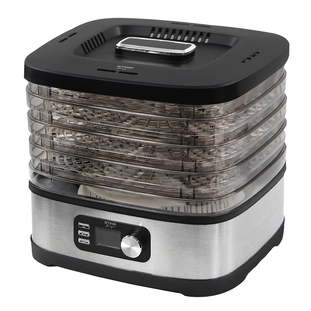 9162179 Сушилка для овощей и фруктов STINGRAY ST-FD728A черный STDN-0100462 - Вид №2